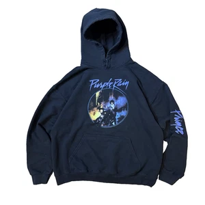 Prince and The Revolution Hoodie "Purple Rain" Unisex schwarz Grafik Large Gildan - Bild 1 von 8