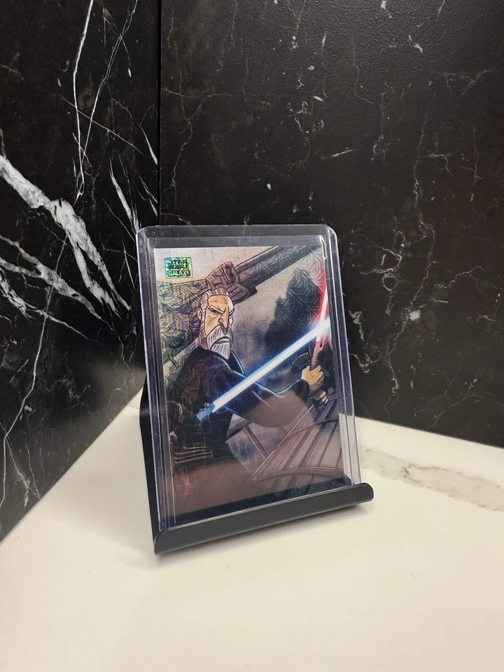Count Dooku - 2024 Topps Chrome Star Wars Galaxy #As-5 Mojo Refractor /50 - Image 1 of 2