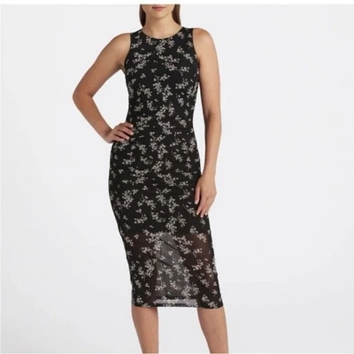 41 HAWTHORN Nuevo Vestido Midi Sophia Ajustado Malla Talla 1X Fijación de Puntada Foto 1 de 4