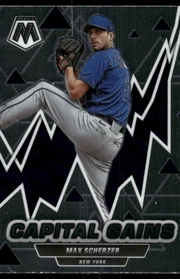 2022 Panini Mosaic Capital Gains #11 Max Scherzer - BB - Imagem 1 de 2