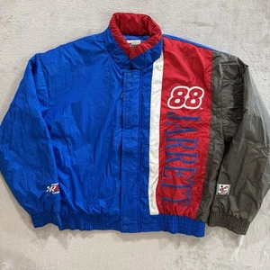 Chase Authentics NASCAR Jacket Men’s M Dale Jarret Racing Puffer Bomber Vtg Y2K - Picture 1 of 7