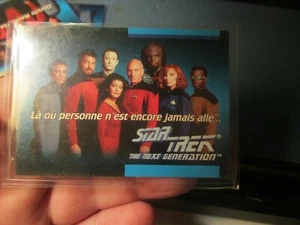 1992 Paramount Star Trek Cover Card 01D - French Version - Bild 1 von 2