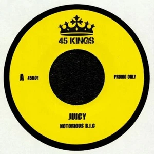 Notorious BIG Biggie Smalls Juicy One More Chance remix 7" rap hip hop 45 - Picture 1 of 1