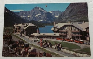 Many Glacier Hotel Glacier National Park, Montana. Postcard (J2) - Picture 1 of 2