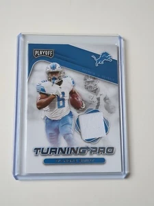 Panini Playoff 2020 D'Andre Swift Lions Rookie RC Turning Pro Patch NFL - Picture 1 of 2
