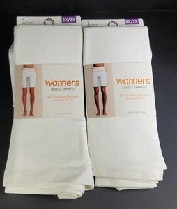 2-PACK WARNERS BLISSFUL BENIFITS NAHTLOSE SHORTIES GRÖSSE 2X/3X - Bild 1 von 4