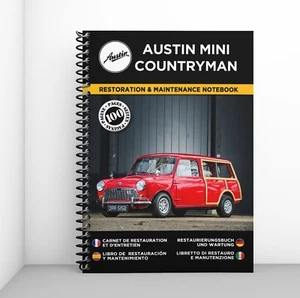 AUSTIN MINI COUNTRYMAN : Libretto Di Restauro E Manutenzione CONSEGNA GRATUITA - Foto 1 di 8