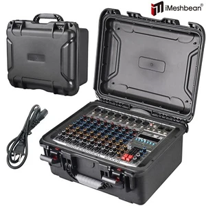Pro 8 Channel Mixer w/Power Amplifier 700W w/Bluetooth Sound Package Powertable - Picture 1 of 14