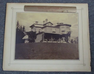 Foto Antigua CASA DE JOHN WOOD BROOKS, Milton, MA, Construida 1854 - Imagen 1 de 4