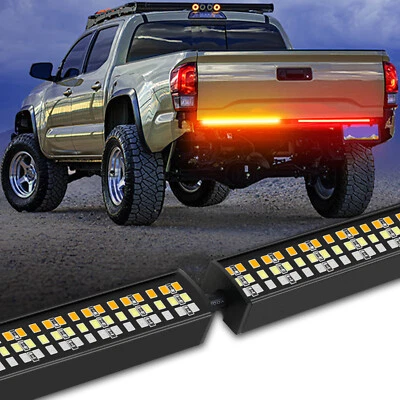 60" LED Tailgate Light Strip Brake Turn Signal 3-Row For Toyota Tacoma TRD SR5 - Image 1 of 4