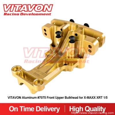 Vitavon CNC Alu 7075 Front Upper Bulkhead For XRT X-MAXX 1/5 5colors - Image 1 of 4