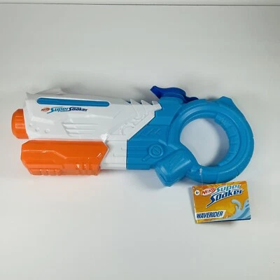 Pistola de agua Nerf Super Soaker Waverider para niños o adultos diversión de verano piscina Foto 1 de 4