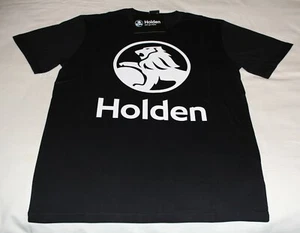 Holden Core Logo Mens Black Printed Short Sleeve T Shirt Size M New - Picture 1 of 2