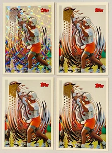 (4) Trent Dilfer 1994 Topps Draft Pick NM-MT RC Lot w/ Special Effects #407 - Picture 1 of 2
