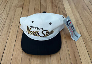Minnesota North Stars Vintage 90’s Wool Sports Specialties SnapBack NWT NHL 