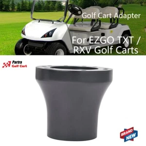 Steering Wheel Hub Adapter For EZ-GO TXT / RXV Golf Cart 5 Hole or 6 Hole Black - Bild 1 von 7