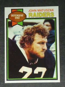 1979 Topps John Matuszak #108 Raiders NM/MT