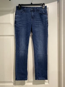 Cat & Jack Skinny Jeans Girls Size 12 Blue B77 - Picture 1 of 7