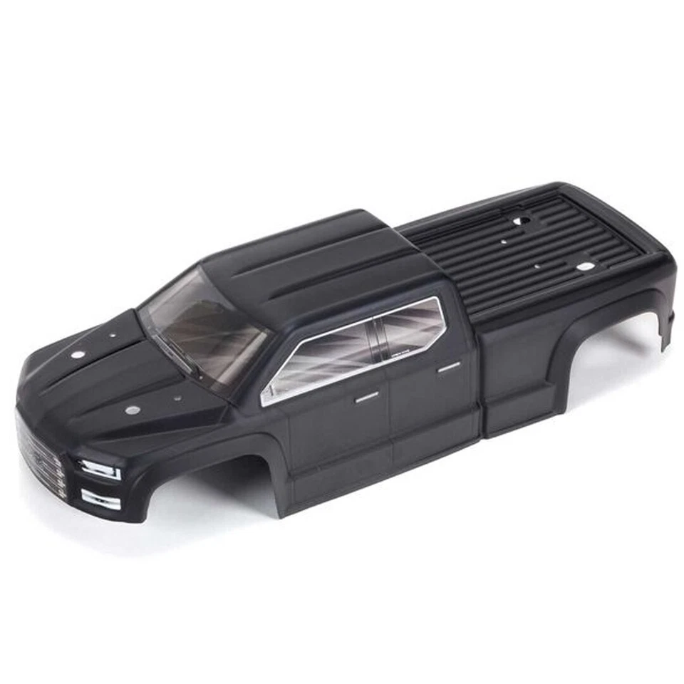 ARRMA ARA402317 Finished Body Black : Big Rock Crew Cab 4X4 3S BLX - Image 1 of 1