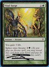 Vital Surge Betrayers of Kamigawa NM Common Artist Signed CARD (s2923) ABUGames