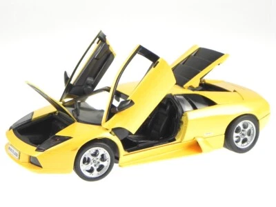 Lamborghini Murcielago 2003 giallo modellino 12571 Welly 1/18 - Immagine 1 di 4