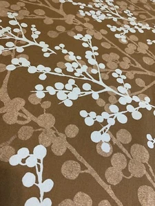 P/Kaufmann  2 Yards 54” wide modern Brown Blue Gray  Upholstery Outdoor Fabric - Picture 1 of 13