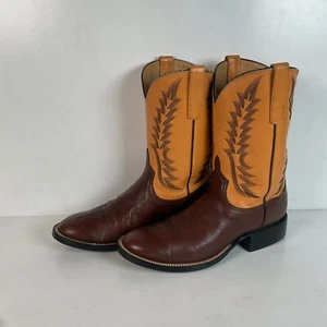 Anderson Bean Western Roper Stiefel 9 D Hergestellt in den USA - Bild 1 von 21
