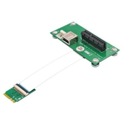 NGFF (M.2) Key A/E to PCI-E Express X4+USB Riser Card With Magnetic Pad Vertical - Image 1 of 4
