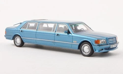 1/43 MERCEDES BENZ W126 STRETCH LIMOUSINE 1990 NEO SCALE NEO45355 EXTREMELY RARE - Immagine 1 di 1