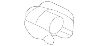 NEW OEM Ford 2013-2019 Fiesta Radiator Hose Plug C1BZ-8C362-A - Image 1 of 2