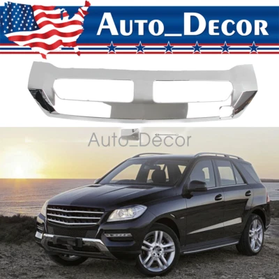 Front Lower Bumper Molding Chrome For 2012-2015 Mercedes Benz ML350 2015 ML250 Foto 1 de 4
