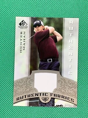 2005 SP Signature Authentic Fabrics Hunter Mahan #AF-HM - Image 1 of 3