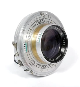 Kodak Commercial Ektar 14" [355mm] F6.3 Lens in Ilex #5 Shutter EO372 #5841 - Picture 1 of 9
