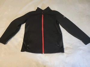 Chaqueta Spyder Encore Cremallera Completa Niños Talla Mediana Waffle Core Negro Rojo - Imagen 1 de 12