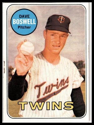 1969 Topps #459 Dave Boswell - Image 1 of 2