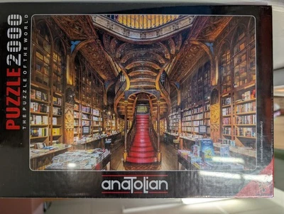 Rompecabezas de Anatolia 2000 piezas Librería Lello #3956 sin abrir BN 250819 Foto 1 de 3