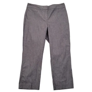 Ann Taylor Chino Hose NEU Damen 10 blau hoher Bund Capri Cropped elegant Büro - Bild 1 von 7