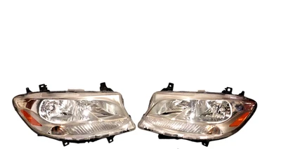 2019-2024 Mercedes Benz Sprinter Left & Right Low Beam LED Headlights DRL OEM - Image 1 of 4