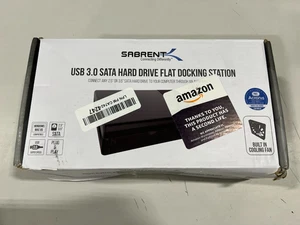 Sabrent USB 3.0 to SATA External Hard Drive Lay-Flat Docking Station EC-DFFN - Picture 1 of 2