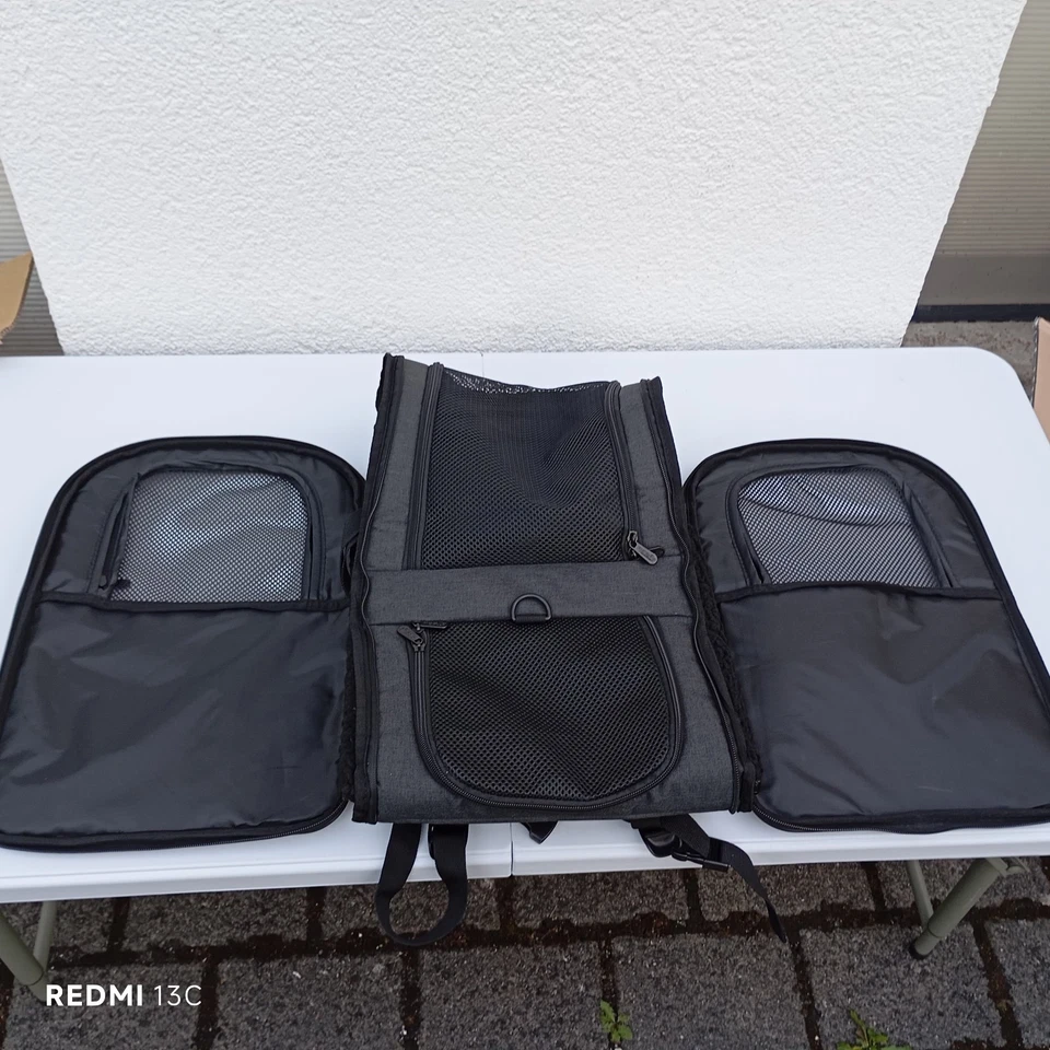 Haustier Rucksäcke Haustier Tragetasche für 2-12kg Hunde und Katzen weich - Bild 1 von 4