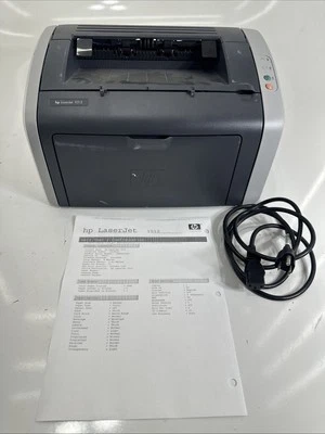 HP LaserJet 1012 Monochrome Workgroup Laser Printer Q2461A - Image 1 of 4