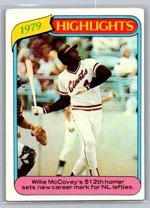 1980 Topps Highlights Willie McCovey #2 - Picture 1 of 2
