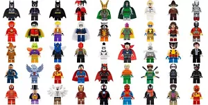 Lego Superhero Minifigure Build your own Bundle Minifig Marvel DC MAX £3 P&P - Picture 1 of 56