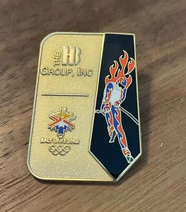 Salt Lake City 2002 HB Group Skier Olympic Pin - Picture 1 of 1