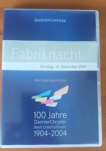 Daimler Chrysler Fabriknacht 2004 / 100 Jahre Werk Untertürkheim / DVD in... - Bild 1 von 5