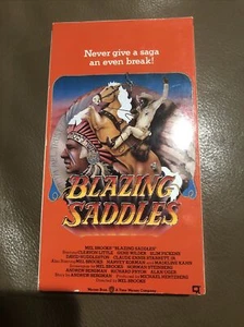 Blazing Saddles (VHS 1974) Gene Wilder, Mel Brooks, Comedy Video VCR Tape RARE - Picture 1 of 10