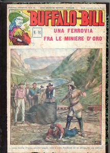 BUFFALO BILL 10 FASCICOLI DA 91 A 100 NERBINI  ANNI 30  - Picture 1 of 1