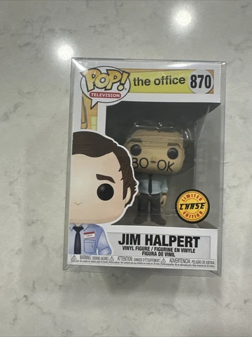 Funko Pop! TV The Office - Jim Halpert Limited Edition Chase #870 BOOK FACE Cover