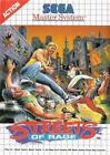 Streets of Rage - Sega Master System Action Adventure Videospiel verpackt