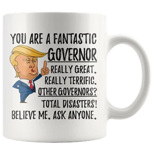 Funny Fantastic Governor Coffee Mug, Governor Trump Gifts, Best Governor Birthda - Picture 1 of 9